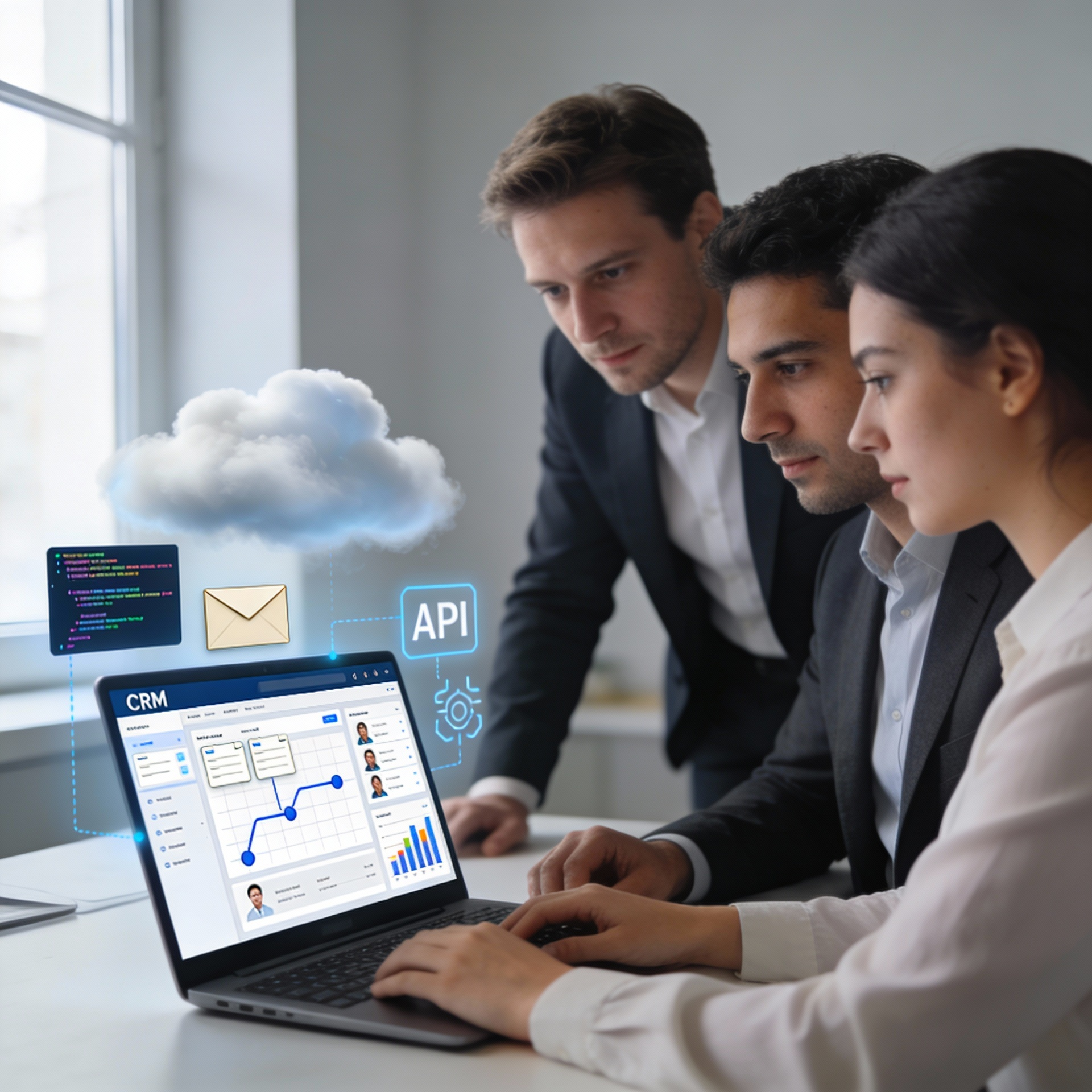 CRM pour entreprise et PME choisir un logiciel CRM cloud personnalisé et connecté